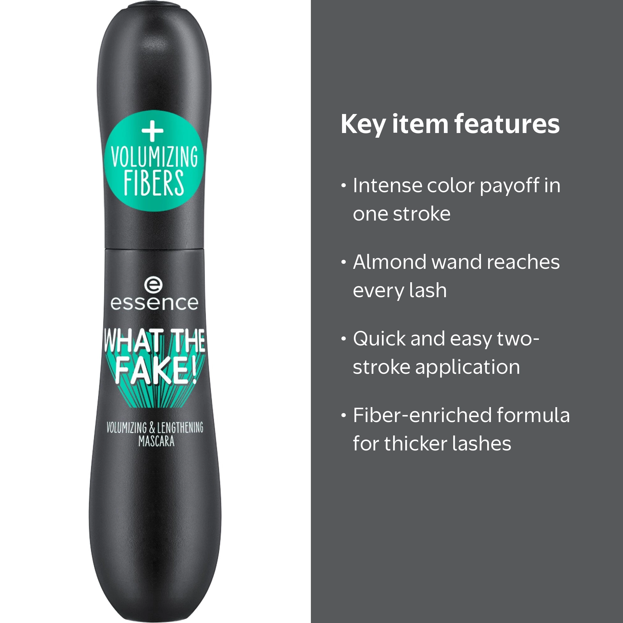 Essence Fibers What The Fake! Volumizing & Lengthening Mascara
