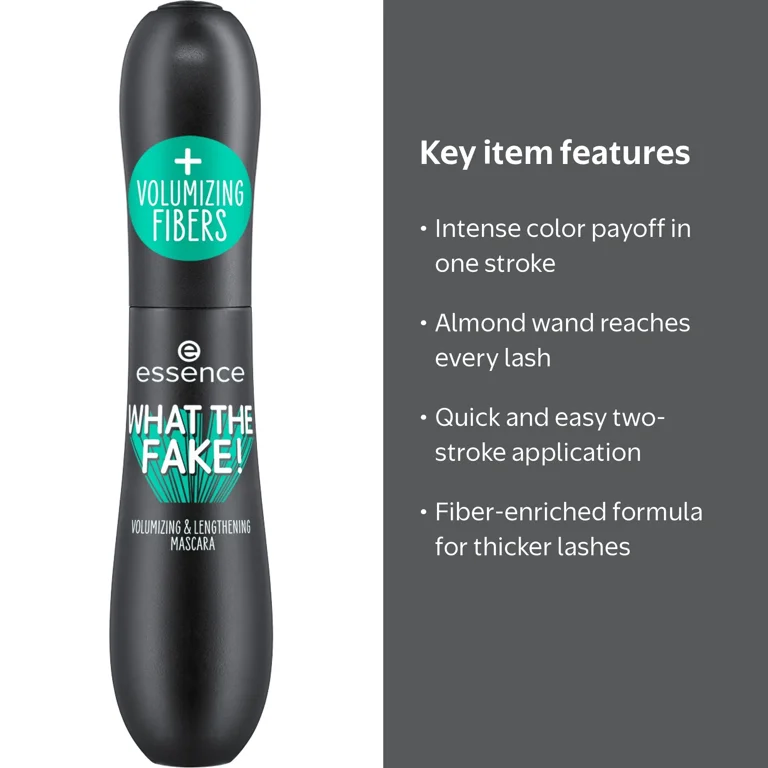 Essence Fibers What The Fake! Volumizing & Lengthening Mascara