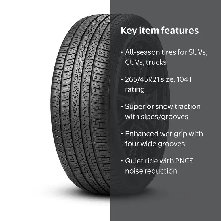 クロコロ Pirelli Scorpion Zero All Season 265/45R21 104T SUV Crossover Tire