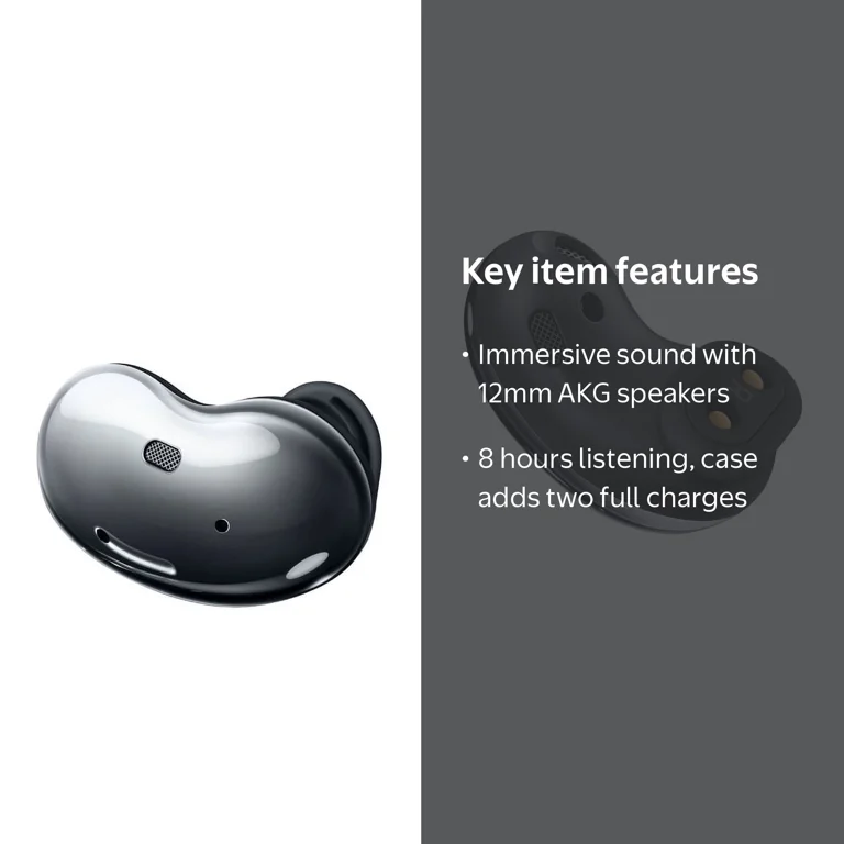 Samsung Galaxy Buds Live, Bluetooth Earphones with Noise