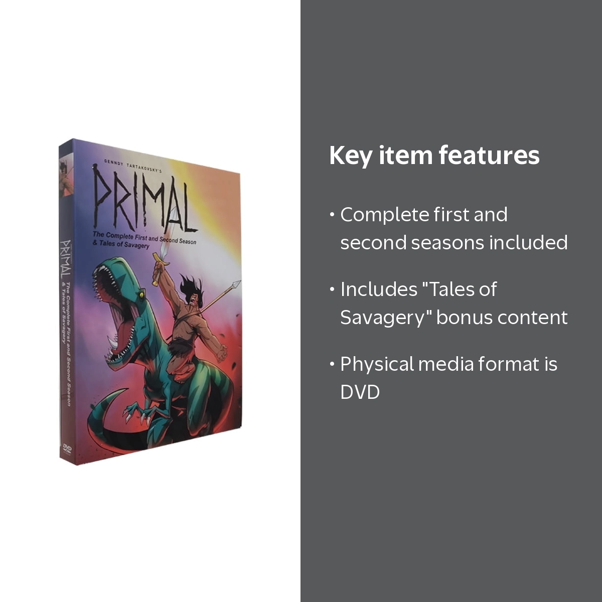 Genndy Tartakovsky's Primal: The Complete First and Second Season