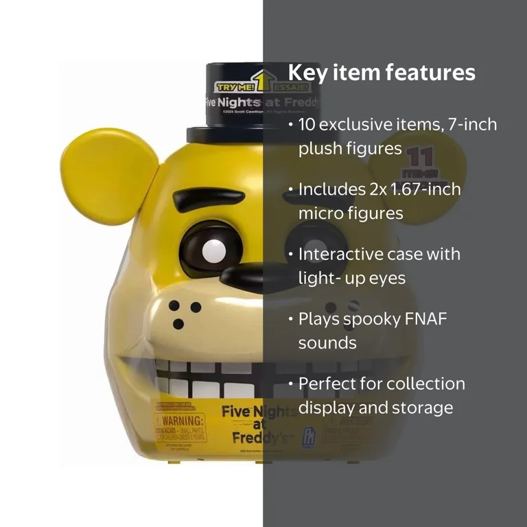 Five Nights at Freddy's Animatronic Golden Freddy Mystery Bundle