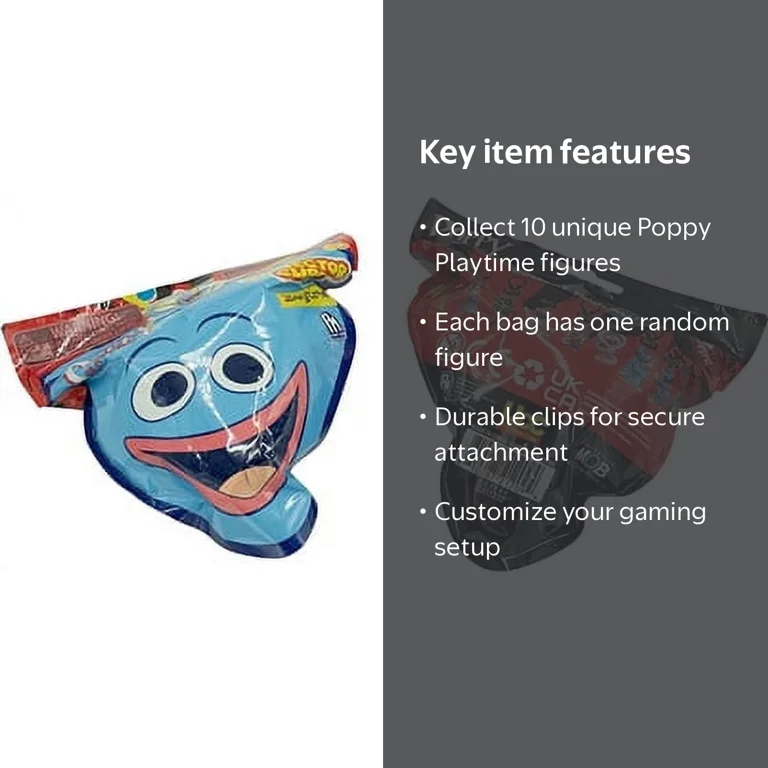 PhatMojo, Poppy Playtime Collector Clips Bobblehead, 10 Unique