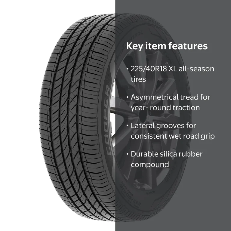 Cooper ProControl All Season 225/40R18 92V XL Passenger Tire