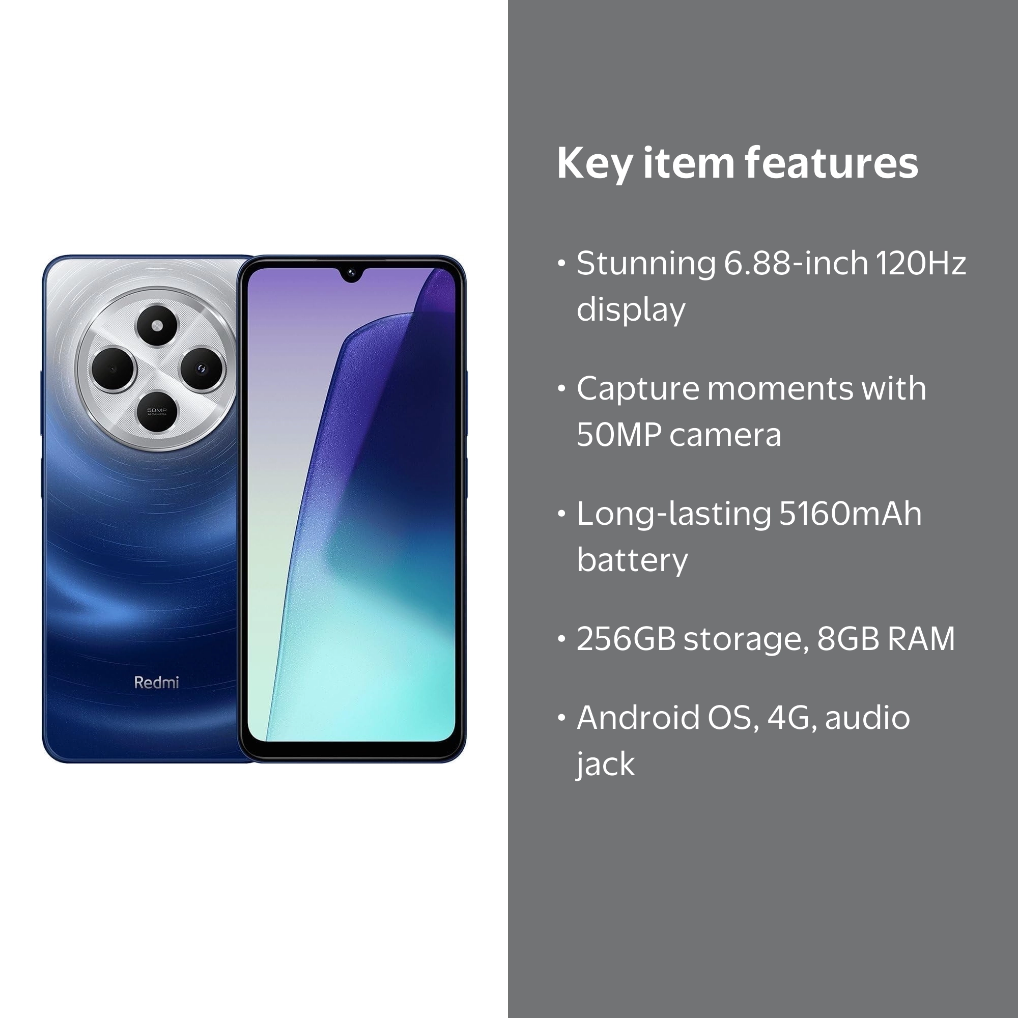 Xiaomi Redmi 14C 4G GSM Unlocked Smartphone 6.88
