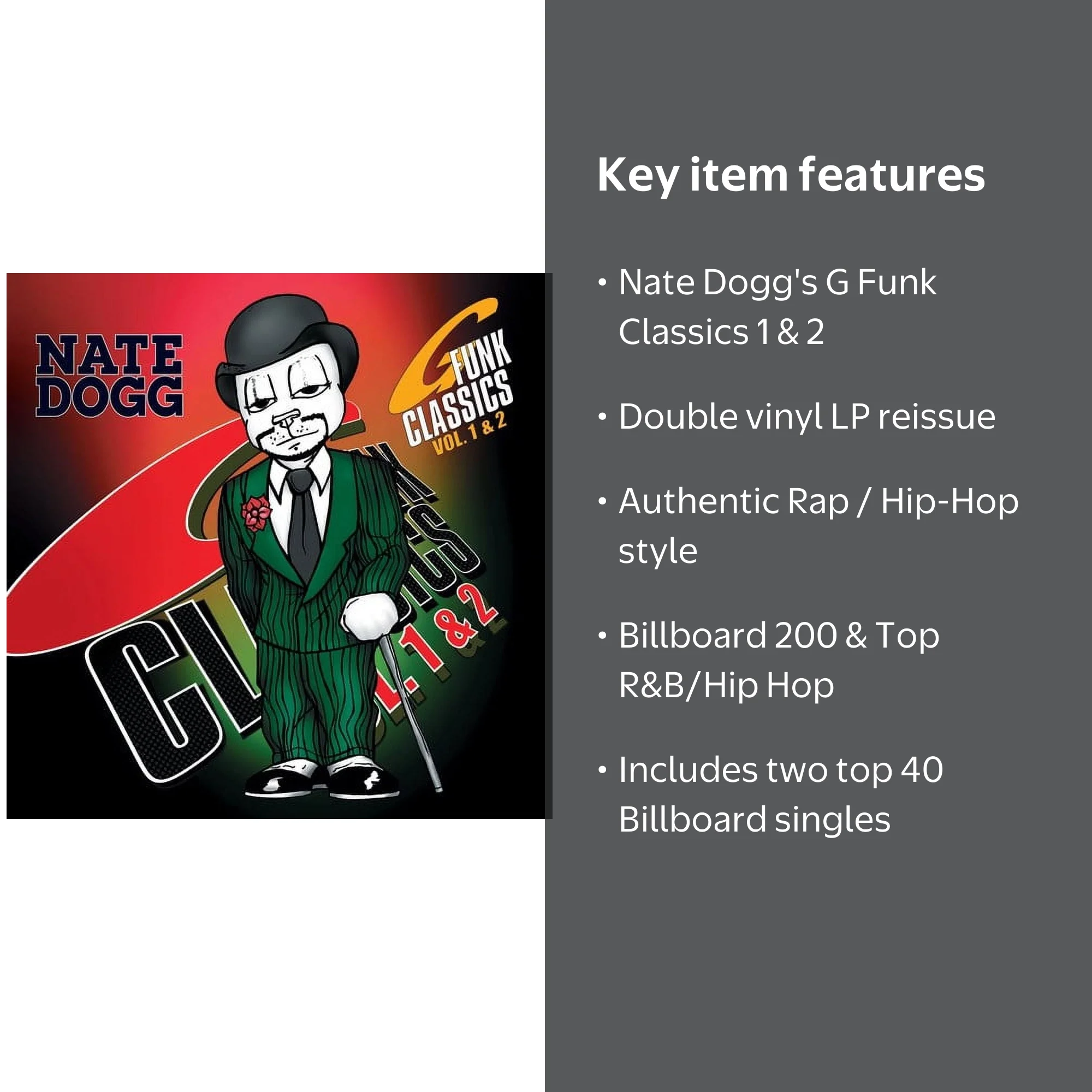 Nate Dogg - G Funk Classics Volumes 1 & 2 - Music & Performance