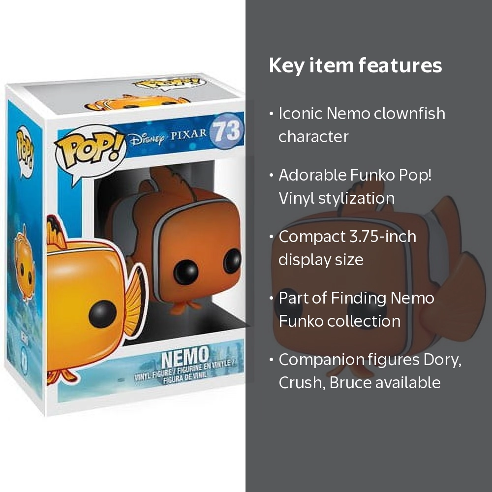 Funko Pop! Disney-Pixar: Finding Nemo - Nemo - Walmart.com