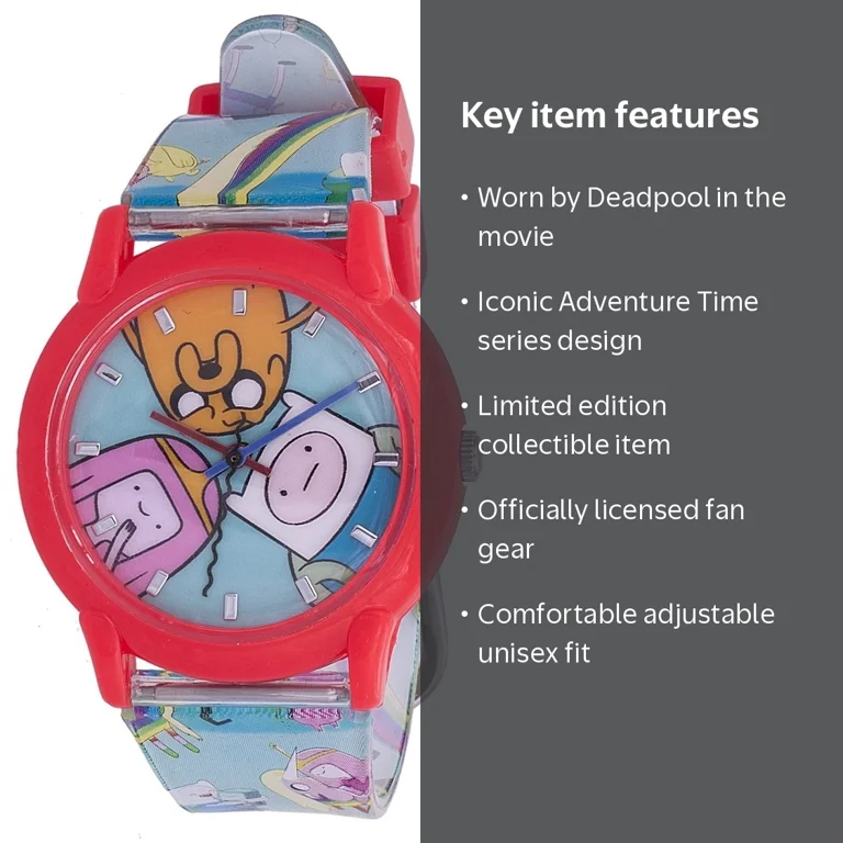 Adventure Time Watch Limited Edition as Seen in Deadpool - Walmart.com