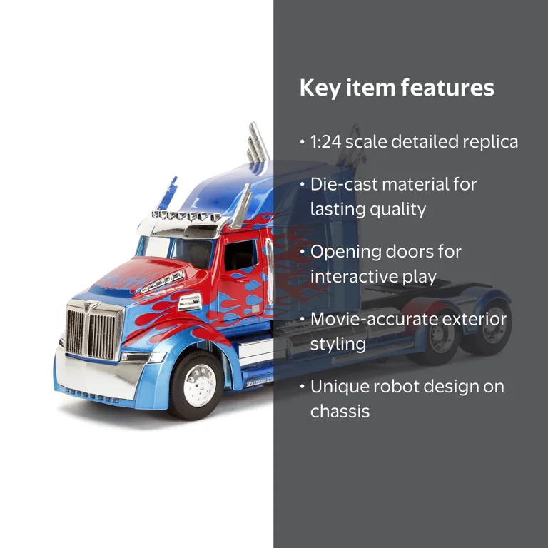 1:24 JT OPTIMUS PRIME - Walmart.com