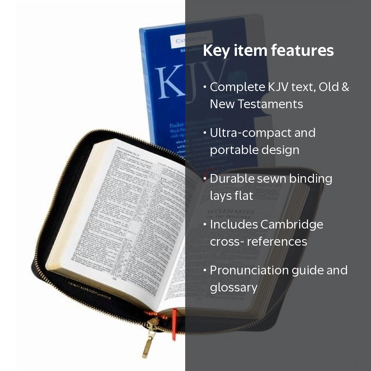 Baker Publishing Group, Pocket Reference Bible-KJV, Zipper