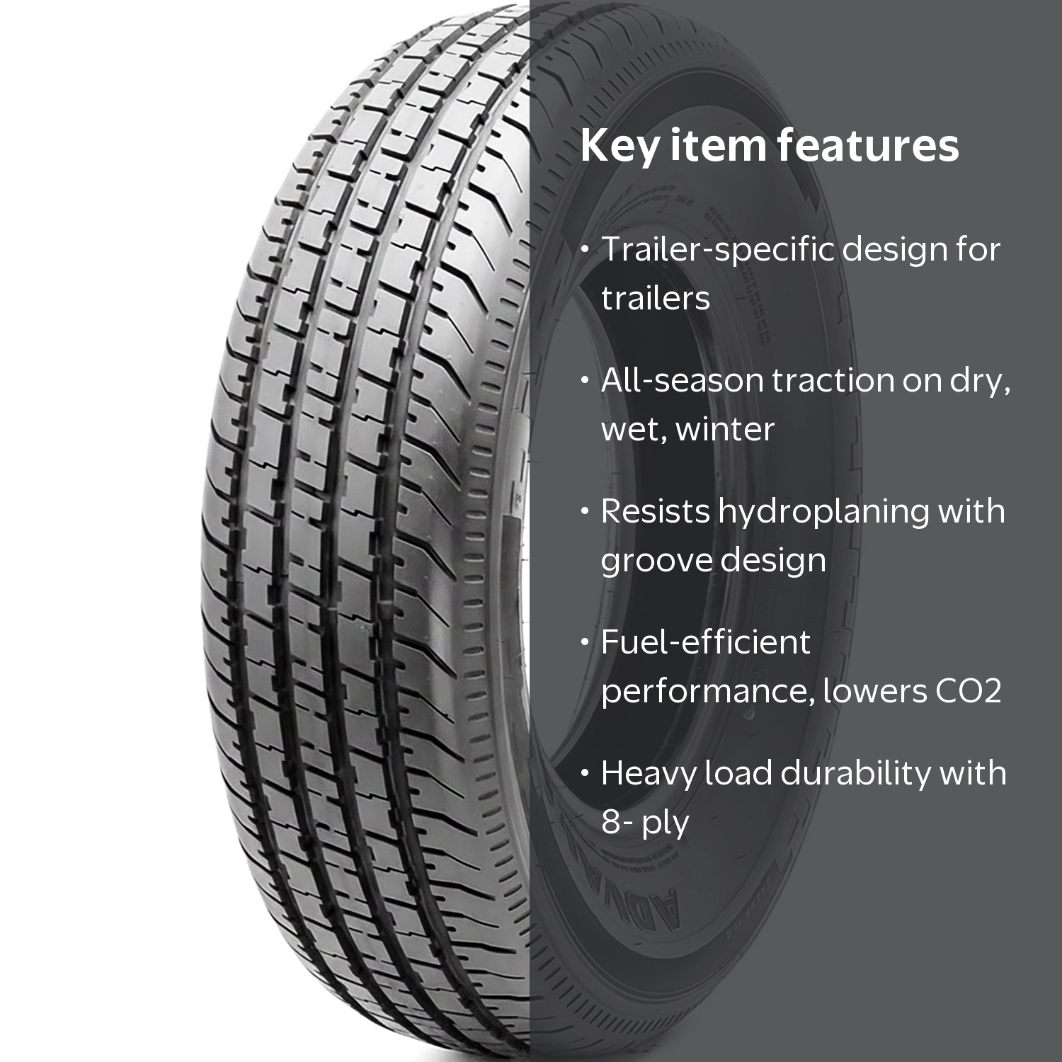 Argus Advanta Radial ST ST 205/75R15 107/102N D 8 Ply All-Season