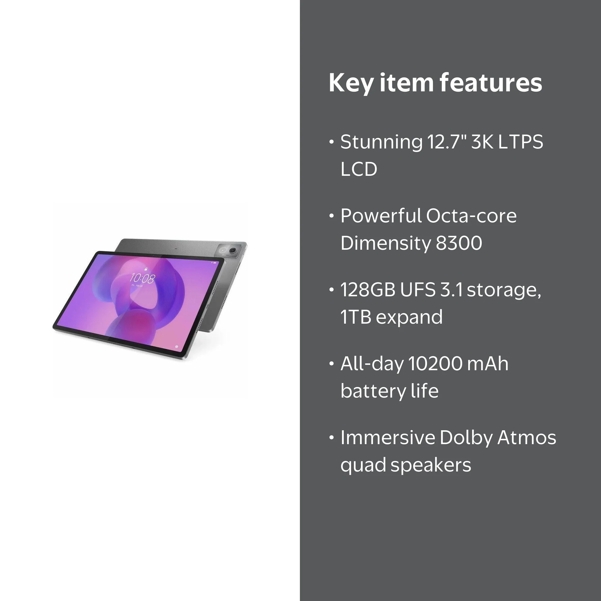 Lenovo Idea Tab Pro TB373FU Tablet, 12.7