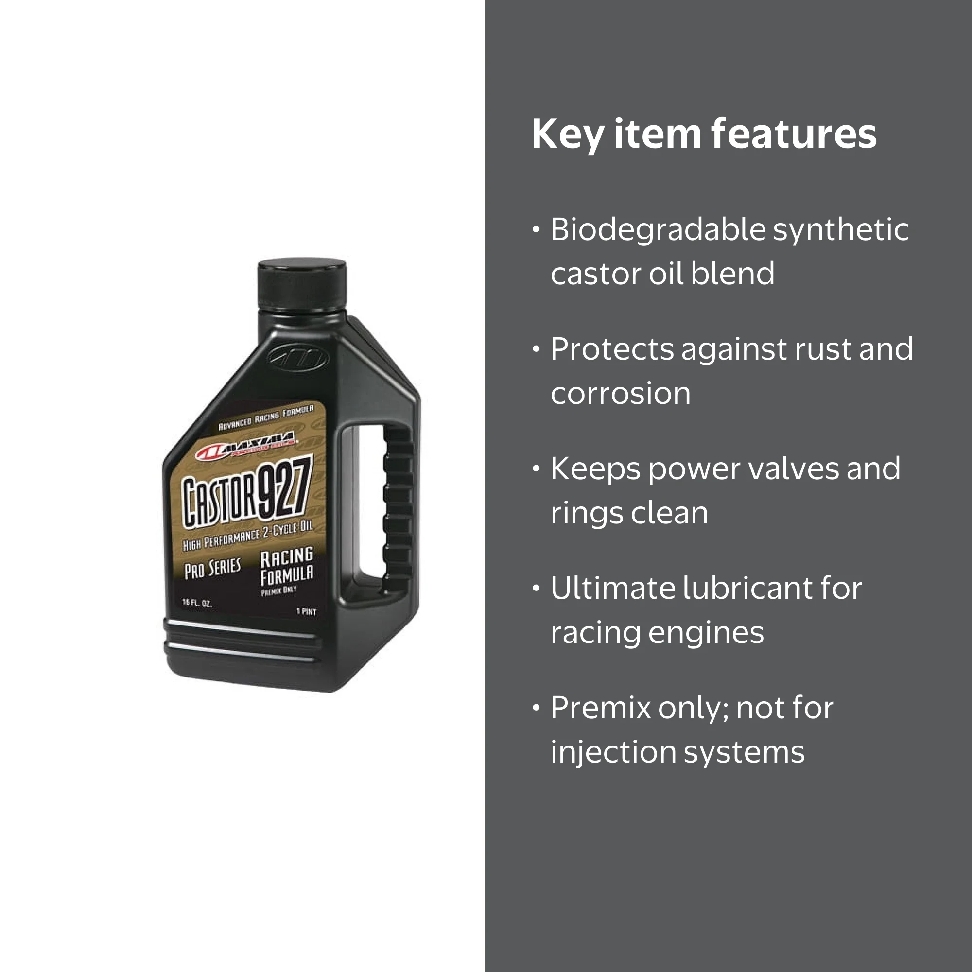 Maxima Racing Lubes Castor 927 16Oz - Ultimate Biodegradable 2