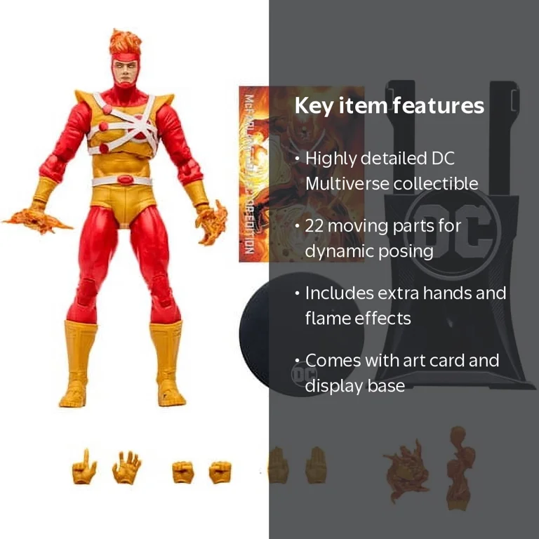 McFarlane DC Multiverse Collector Edition Firestorm 7in Action