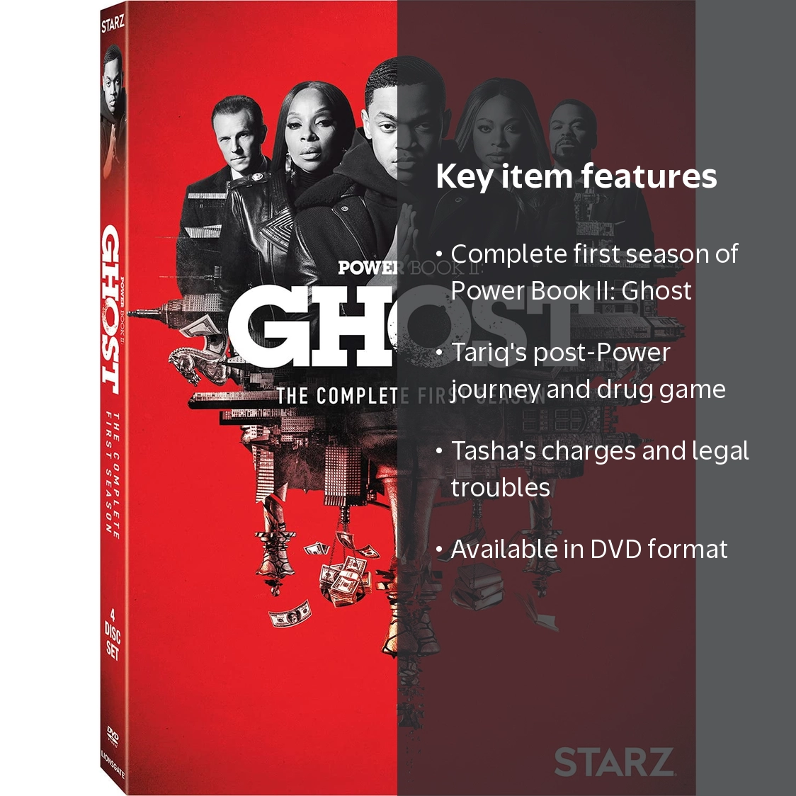 Power Book II: Ghost - The Complete First Season (DVD) - Walmart.com