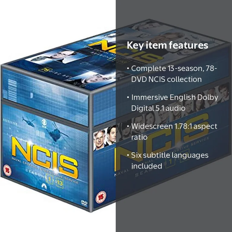 NCIS Naval Criminal Investigative Service - Complete Series 1-13