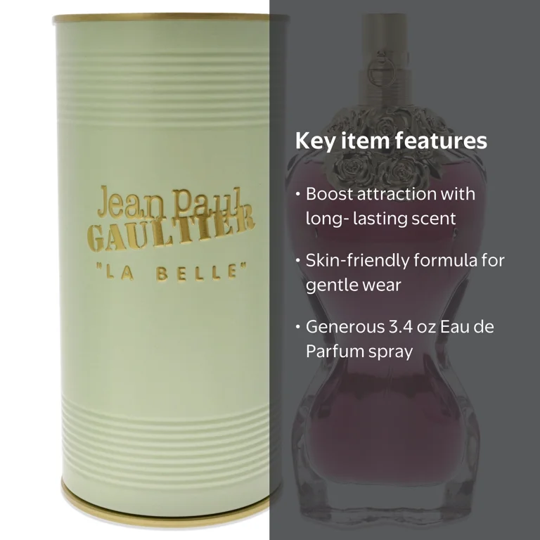 Jean Paul Gaultier La Belle, 3.4 oz EDP Spray, Amber Vanilla