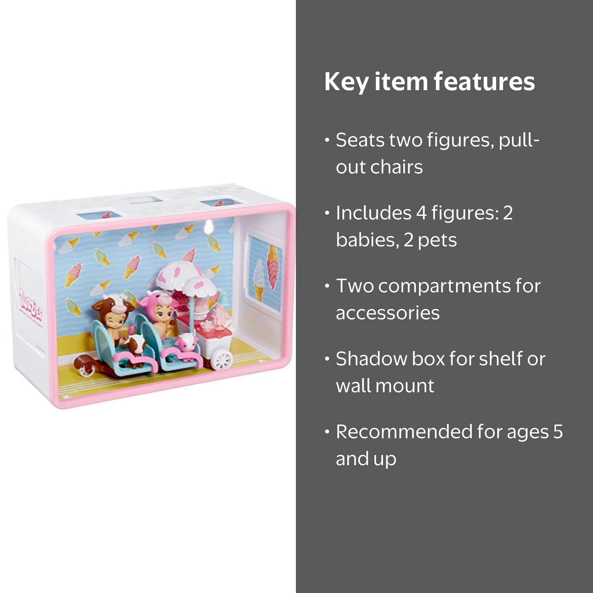 Twozies Two Cool Ice Cream Cart - Walmart.com