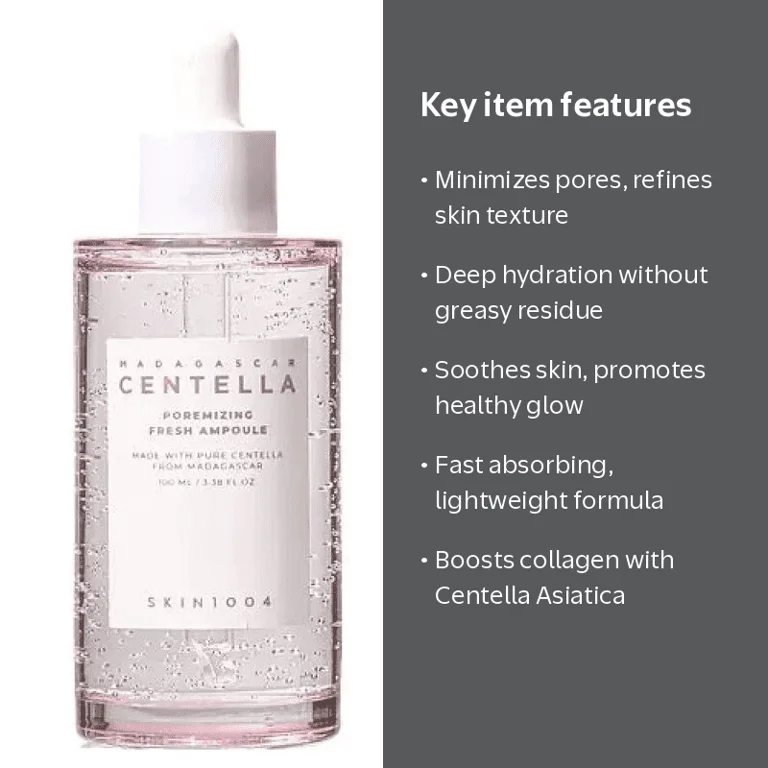 SKIN1004 Madagascar Centella Poremizing Fresh Ampoule, 100ml