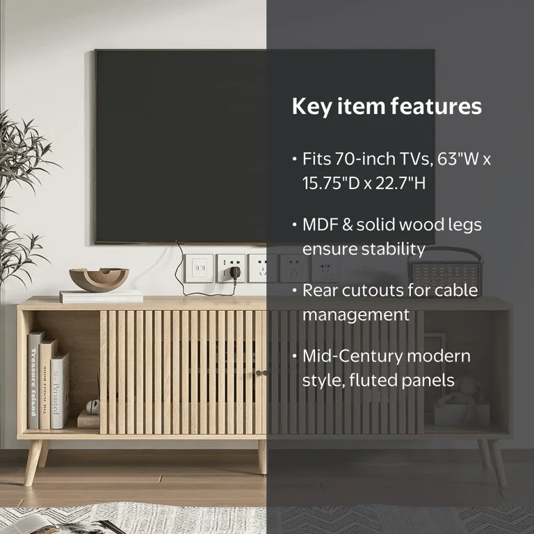 Oubayajia Solid Mid-Century Modern 63