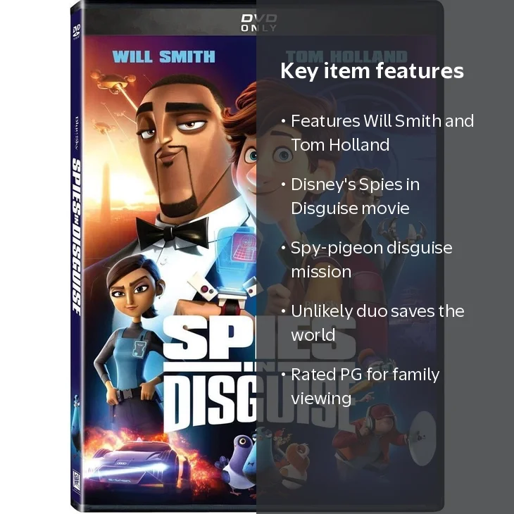 Spies in Disguise (DVD) - Walmart.com