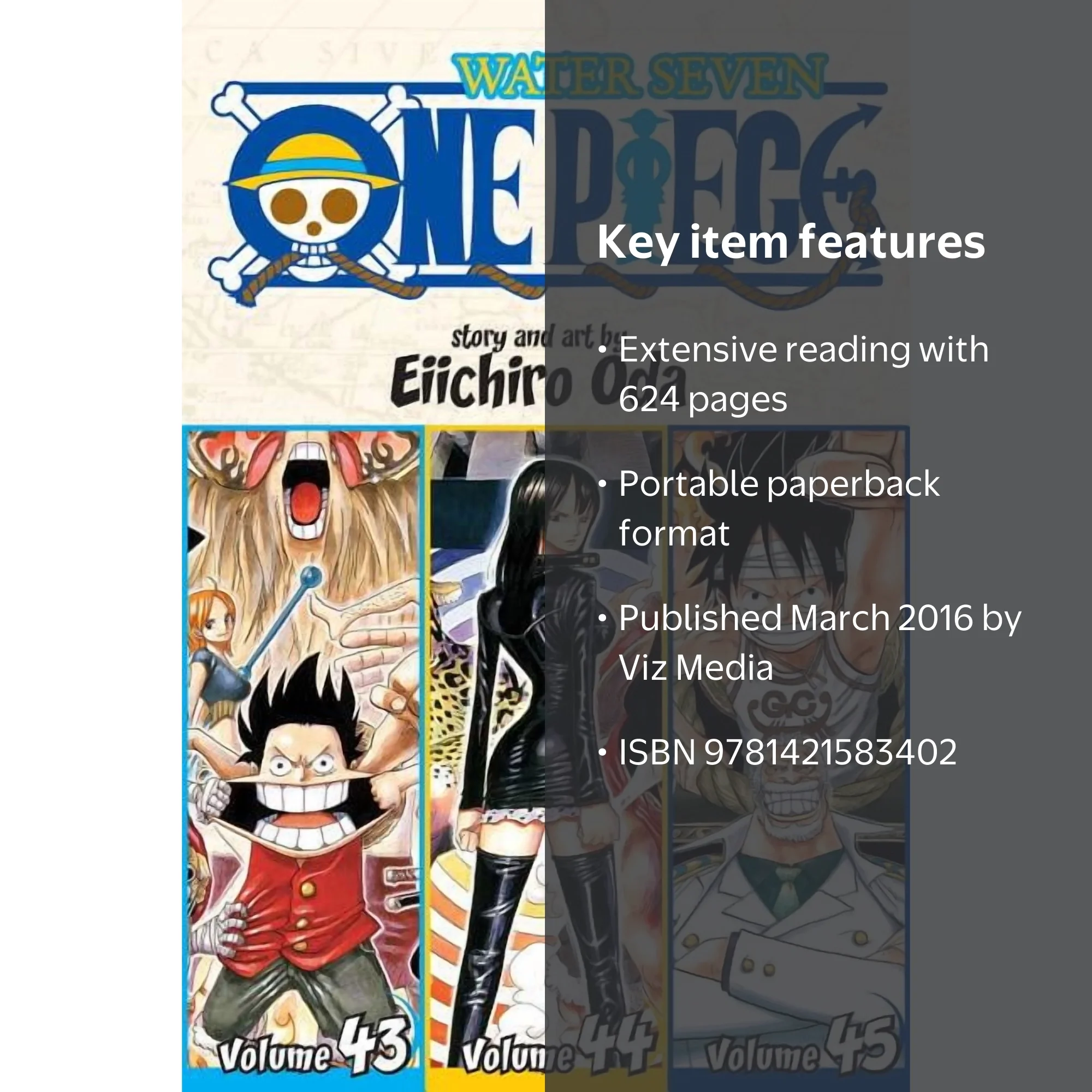 One Piece (Omnibus Edition) One Piece (Omnibus Edition), Vol. 15
