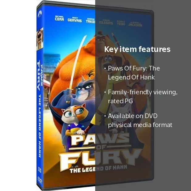 Paws Of Fury: The Legend Of Hank (DVD) - Walmart.com