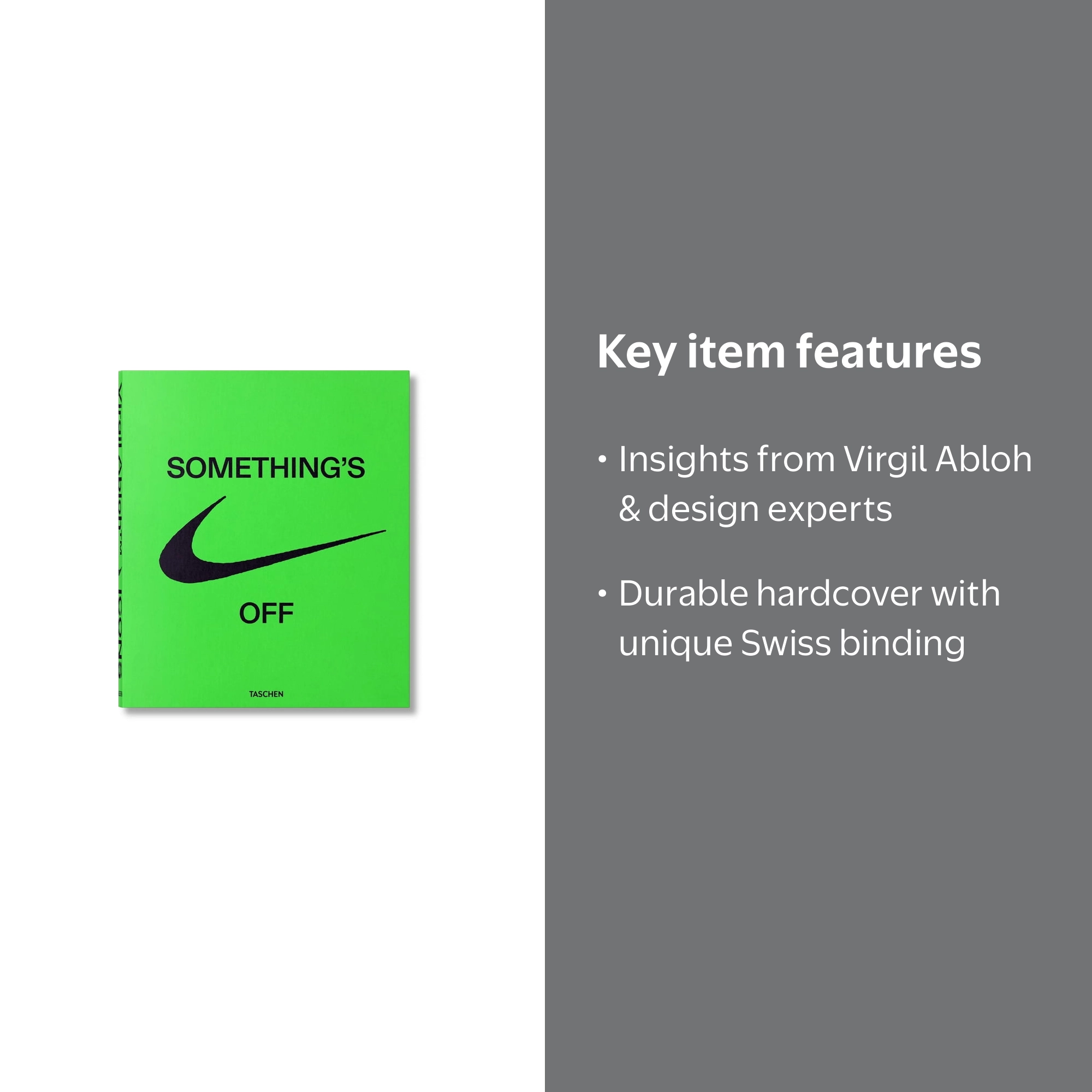 Virgil Abloh Nike Icons Hardcover Book, 9783836585095 - Walmart.com