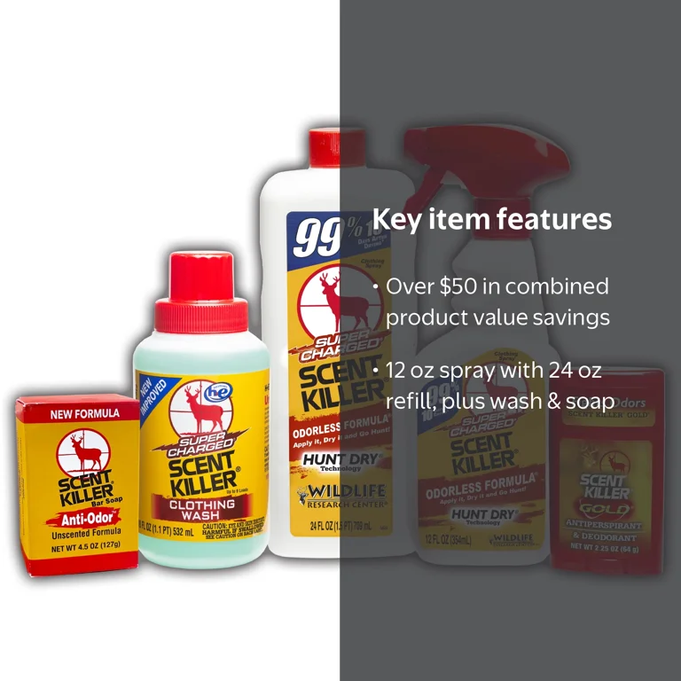 Wildlife Research Super Charged Scent Killer Spray 12 fl oz