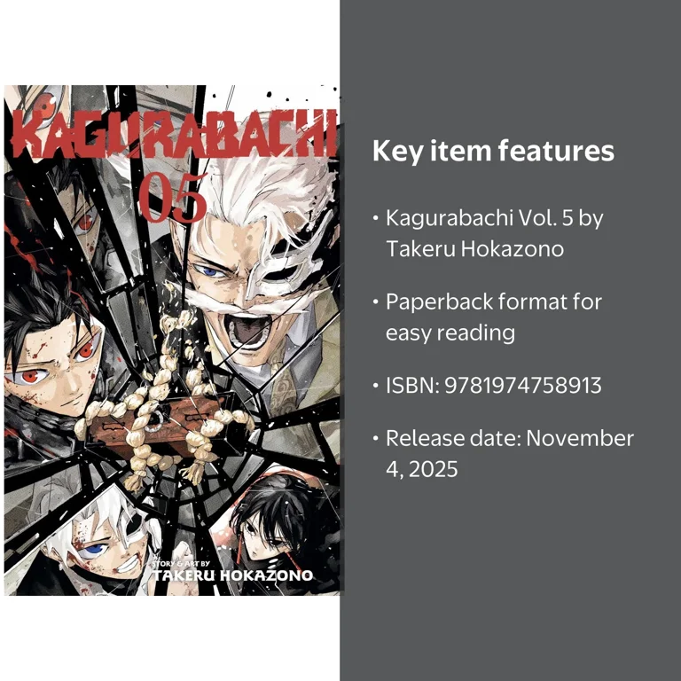 TAKERU MAGAZINE PLUS 5冊セット Takeru Hokazono, Manga Book, Kagurabachi Vol. 5, Paperback