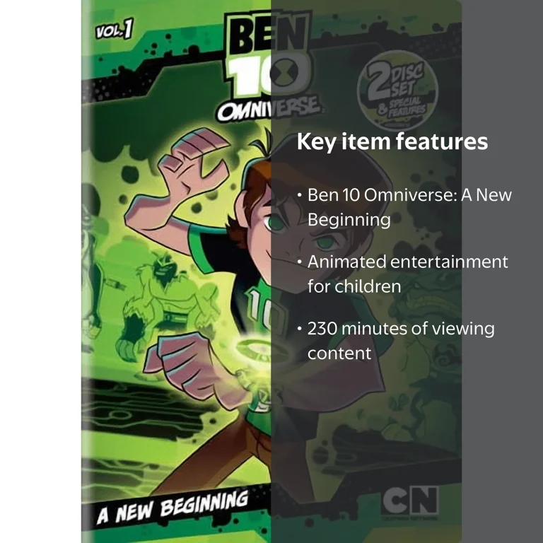 Cartoon Network: Classic Ben 10 Omniverse - A New Beginning [DVD