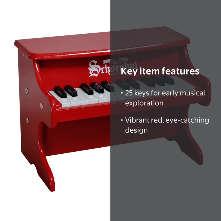 Schoenhut 25-Key My First Piano II - Walmart.com
