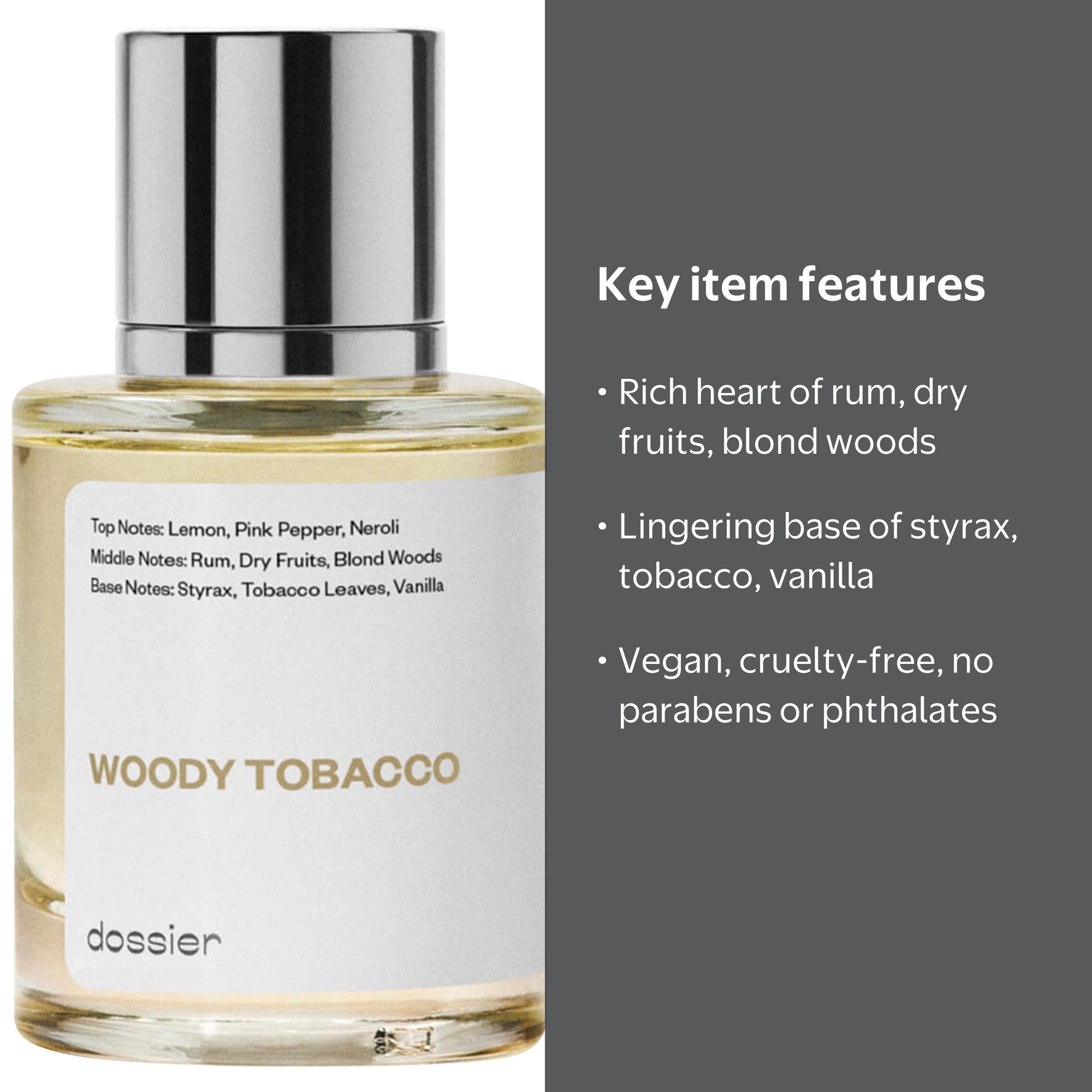 Dossier Woody Fragrance Eau De Toilette, Inspired by Replica Jazz