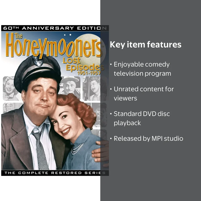 SDS, Honeymooners Lost Episodes DVD, Complete Series, Comedy