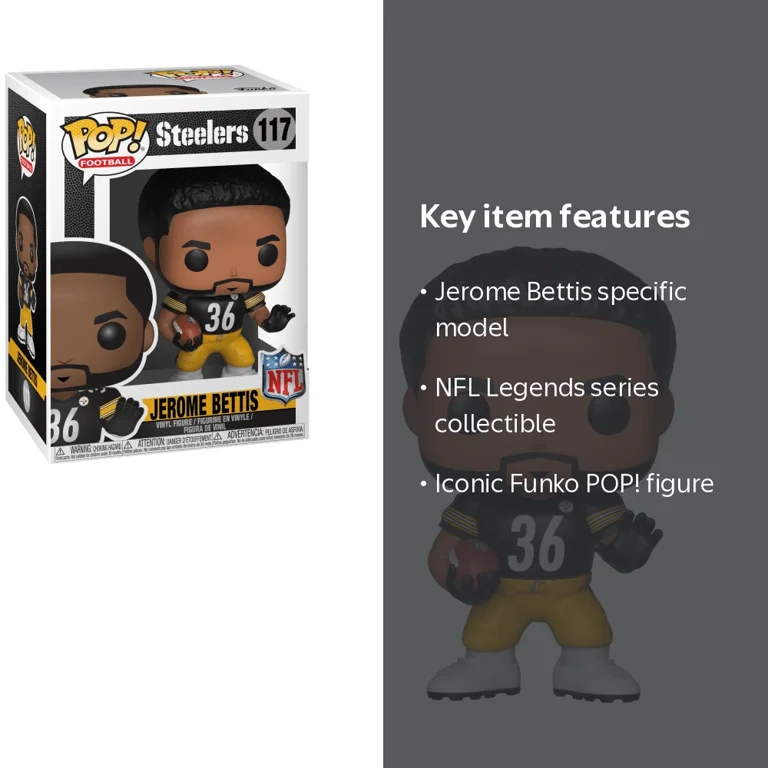 Funko POP! NFL Legends - Jerome Bettis Collectible Figure