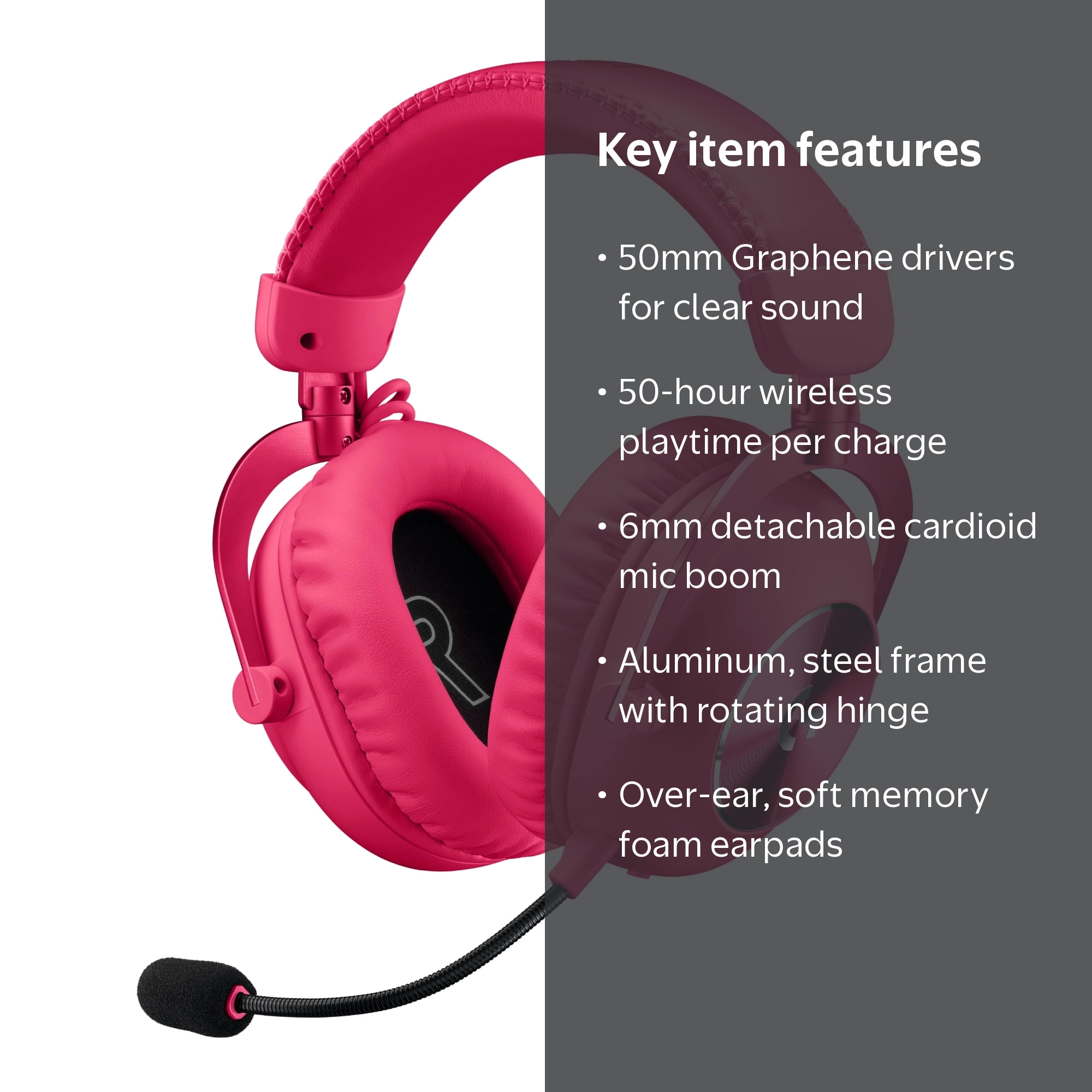 Logitech G PRO X 2 Lightspeed Gaming Headset: Electronics