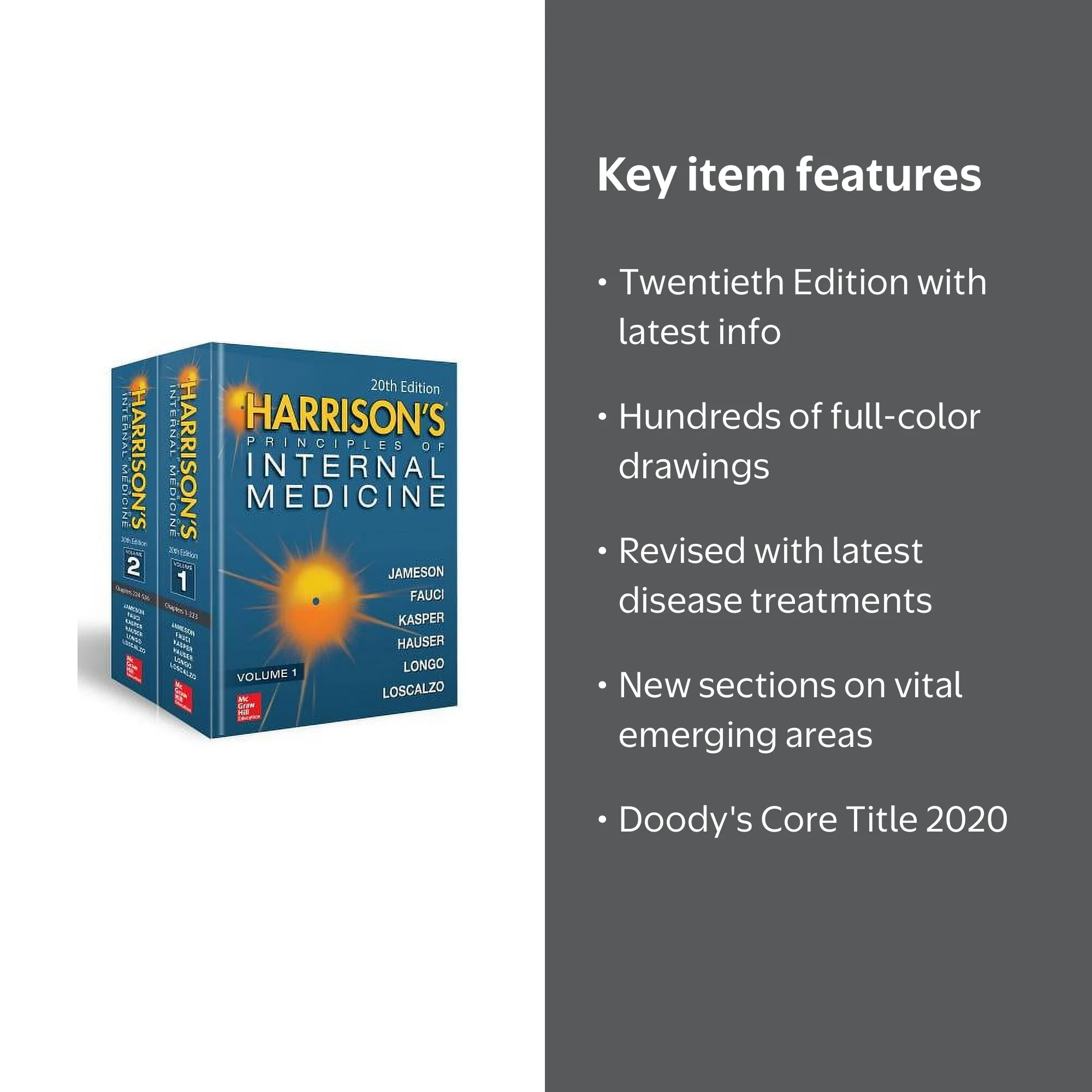 Free Shipping! Harrison's Principles of Internal Medicine