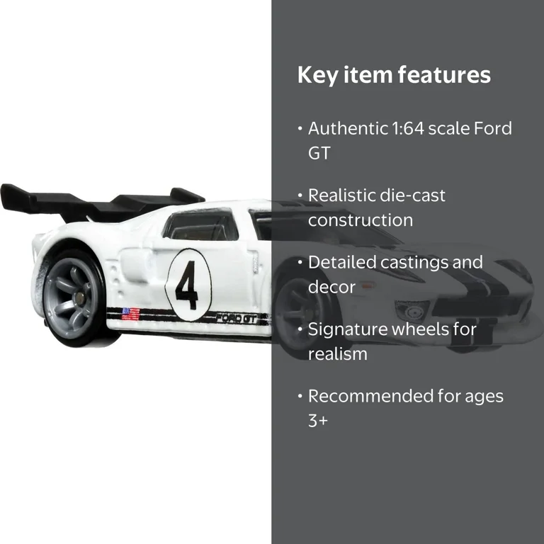 Hot Wheels Car Culture 2023 Speed Machines Ford GT LM 1:64