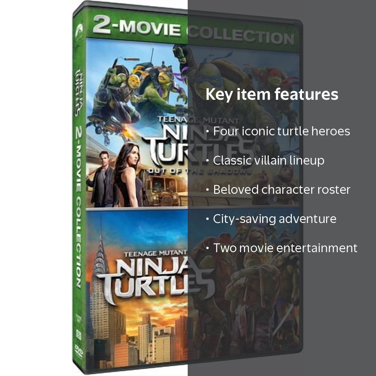 Teenaged Mutant Ninja Turtles (TMNT) Double Feature: Shadows