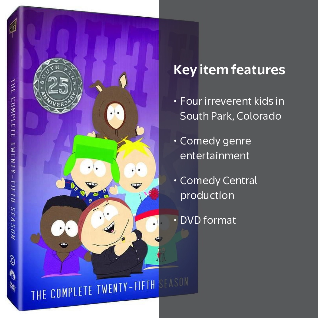 【中古】「未使用品」South Park: Complete Fifth Season/ [DVD] [Import] South Park Series Set: The Complete Twenty Fifth Season DVD Box