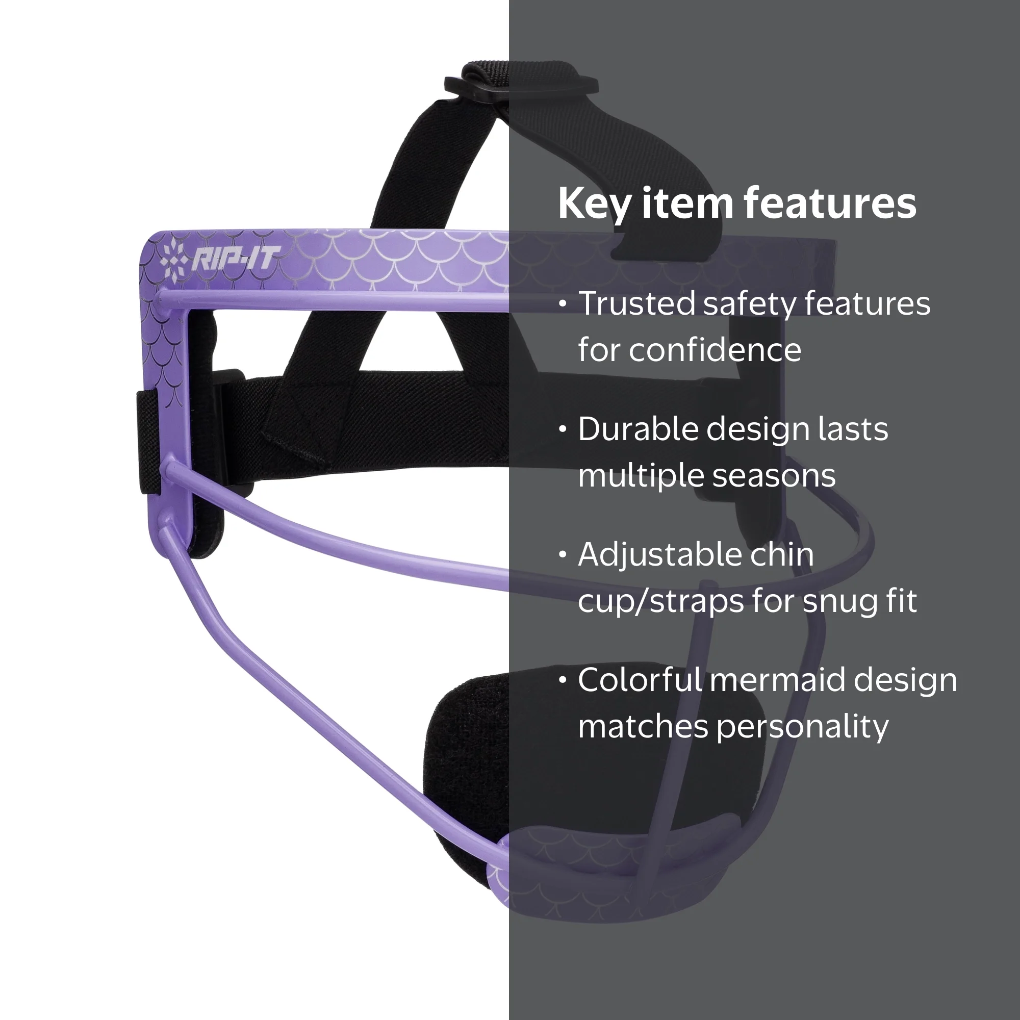 RIP-IT Play Ball Softball Fielder's Mask - Walmart.com