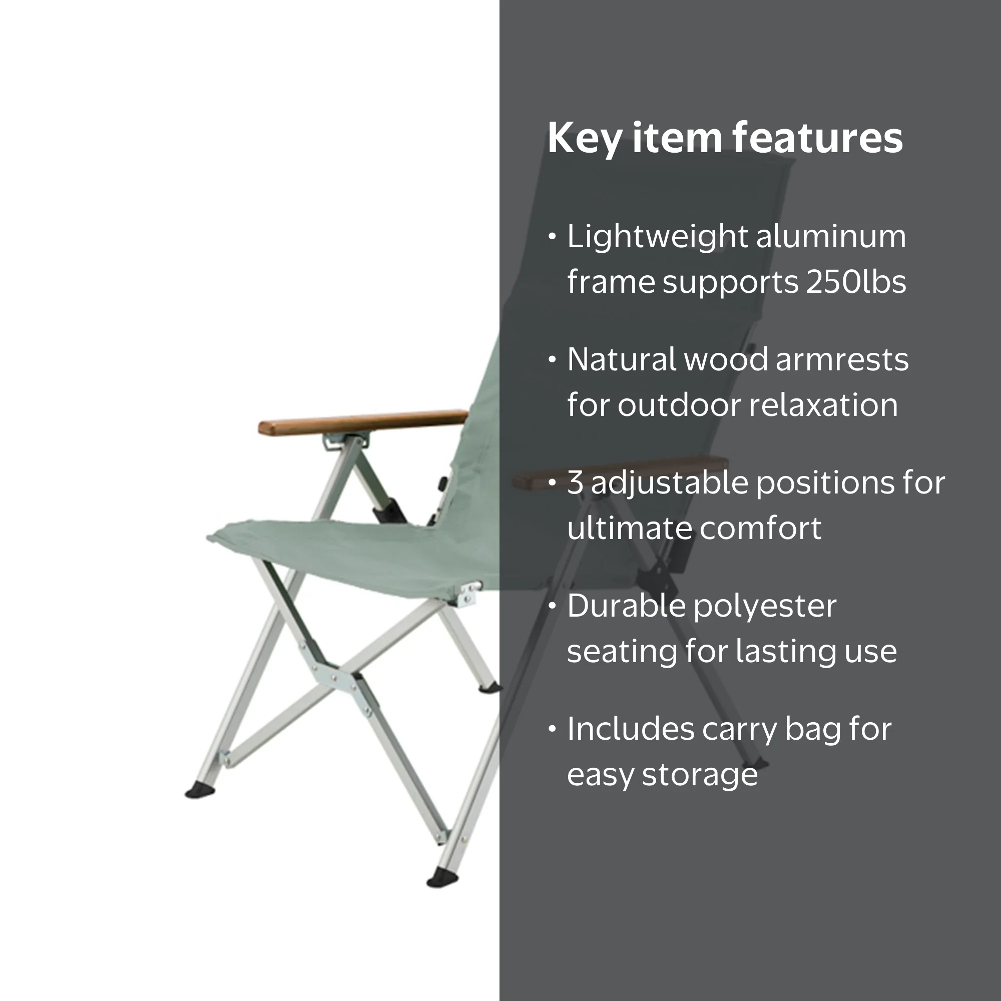 Coleman Living Collection Sling Chair - Walmart.com