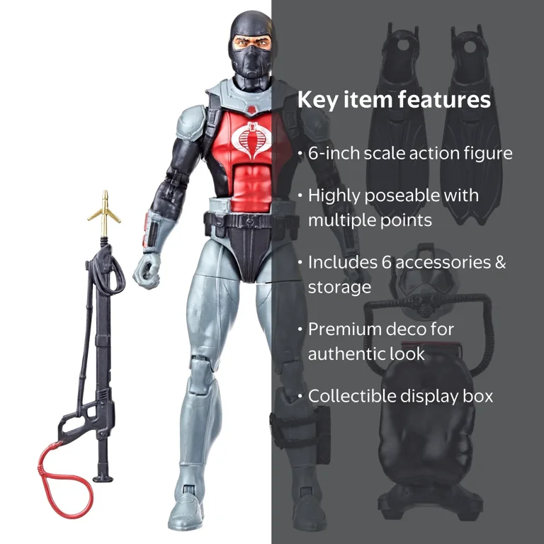 G.I. Joe Classified Series 81 Cobra Eel 6-inch Action Figure