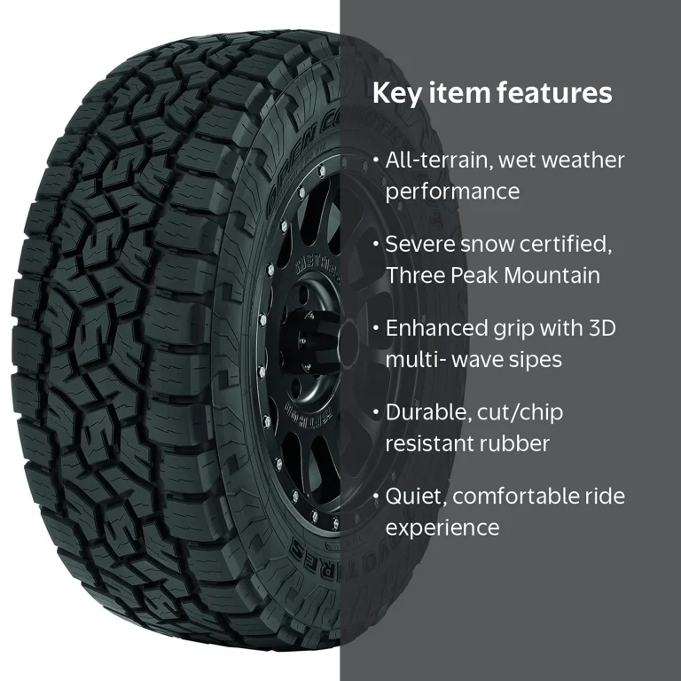 Toyo Open Country A/T III All Terrain 285/60R20 116T Light Truck