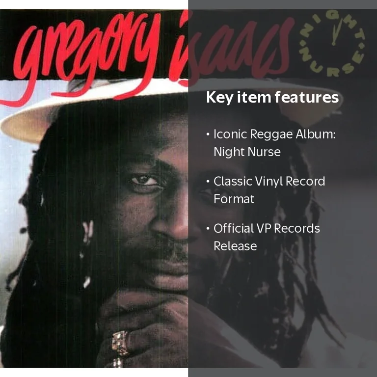 Gregory Isaacs - Night Nurse - Music & Performance - Vinyl
