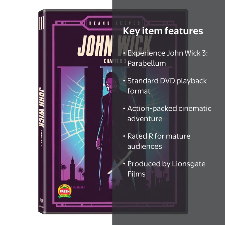 John Wick 3: Parabellum (DVD) Lionsgate, Action - Walmart.com John Wick 3: Parabellum (DVD) Lionsgate, Action - Walmart.com