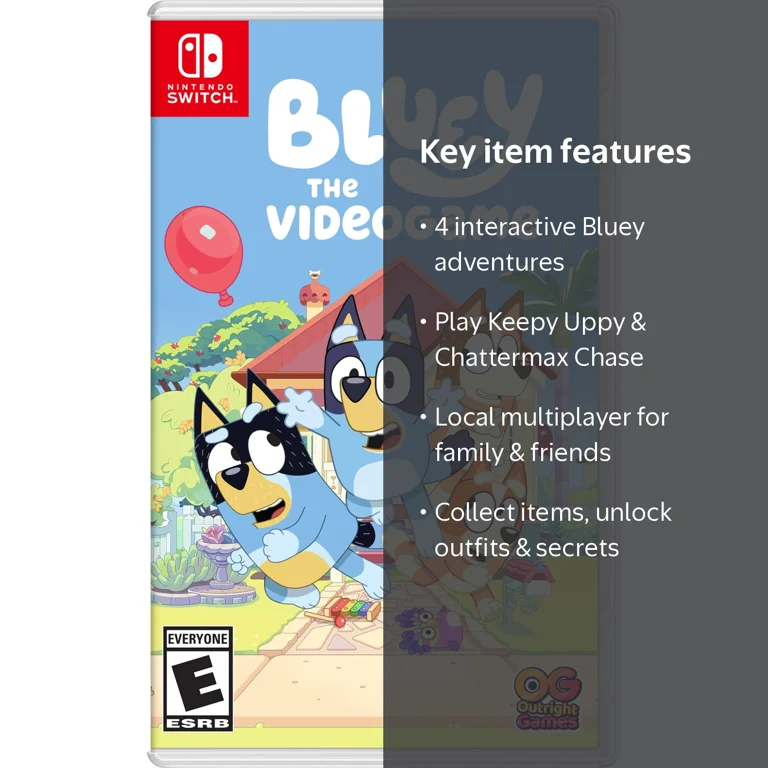 Bluey: The Videogame- Nintendo Switch - Walmart.com