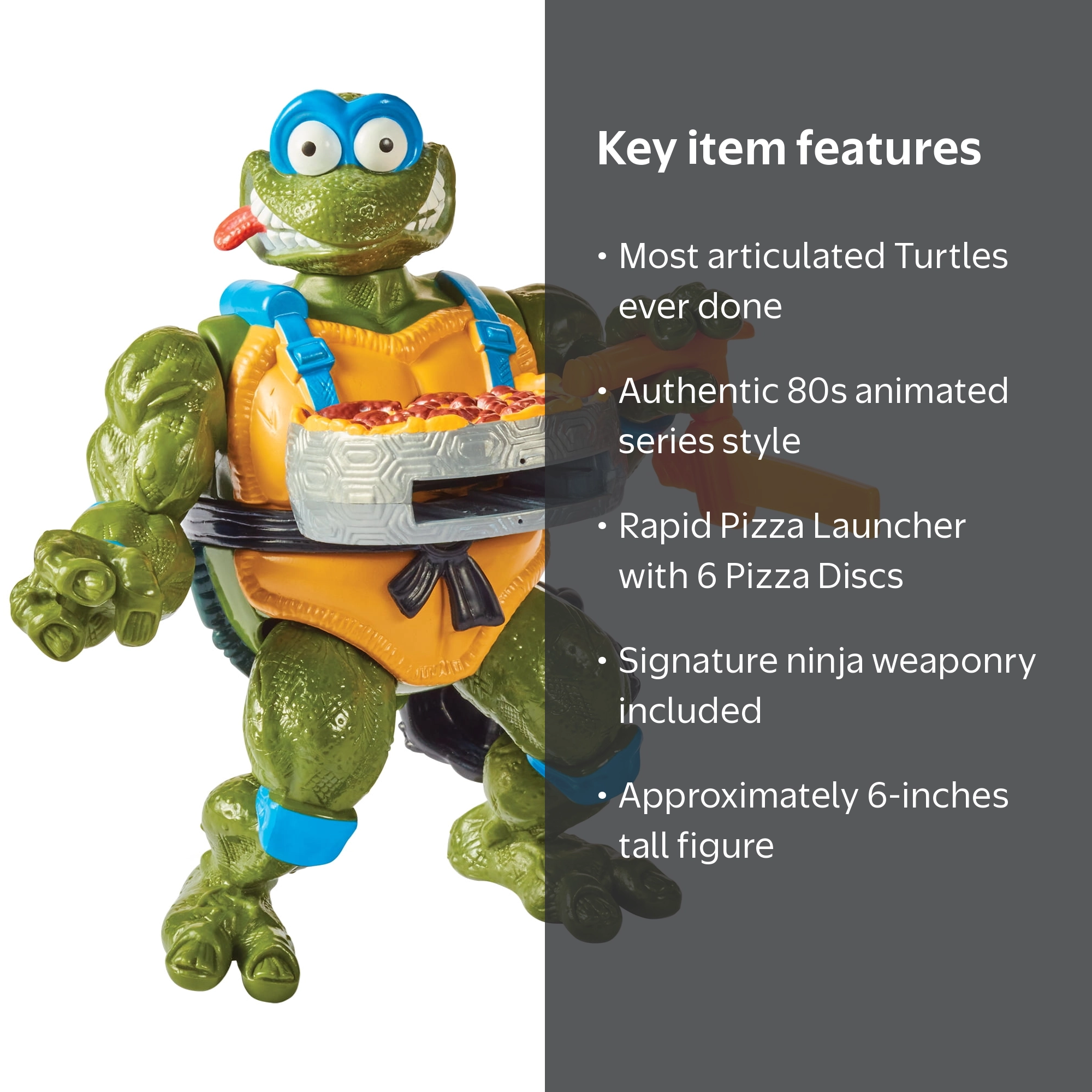 Teenage Mutant Ninja Turtles Classic Pizza Tossin Leonardo