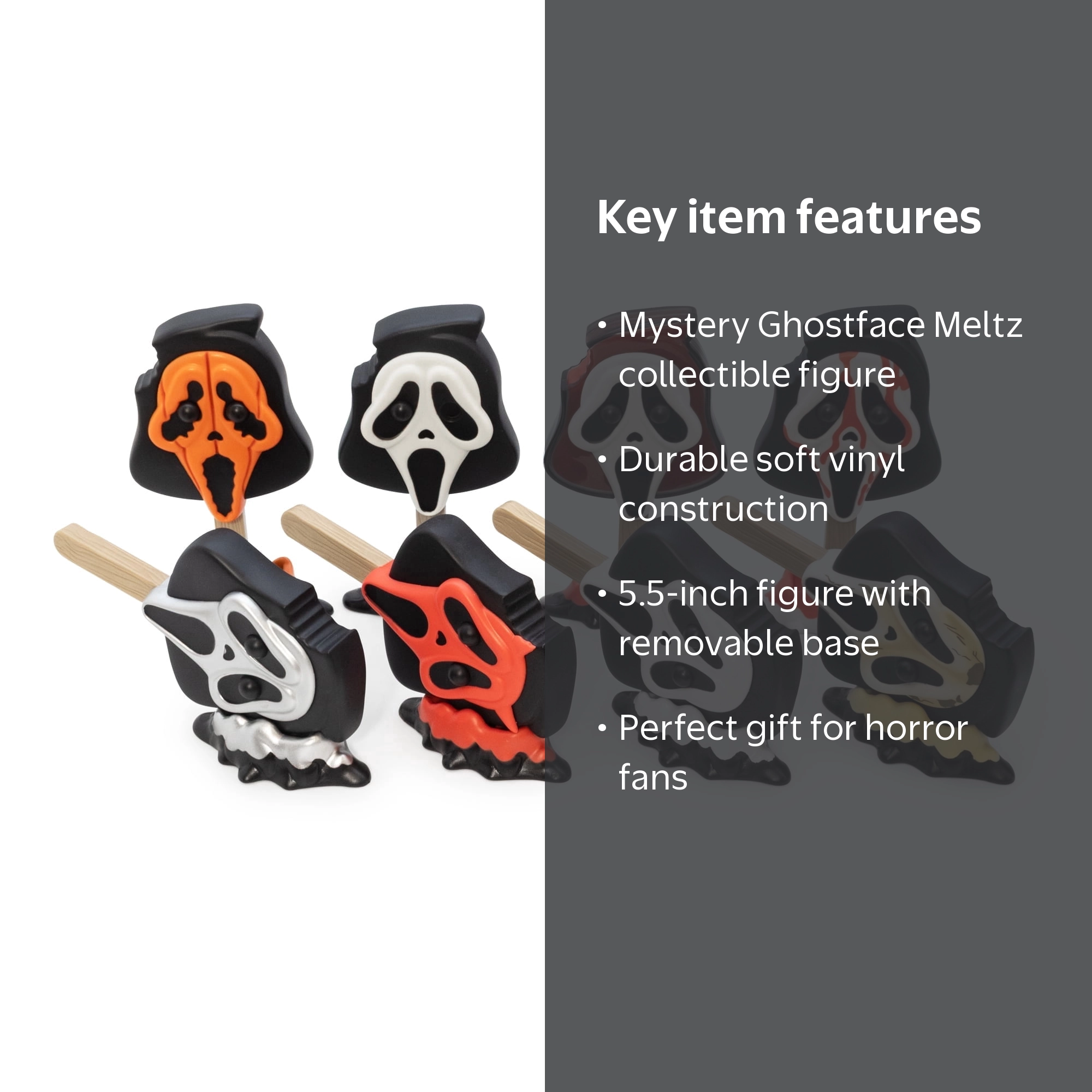 CultureFly Meltz Ghostface Blind Box, Includes 1 Mystery Vinyl