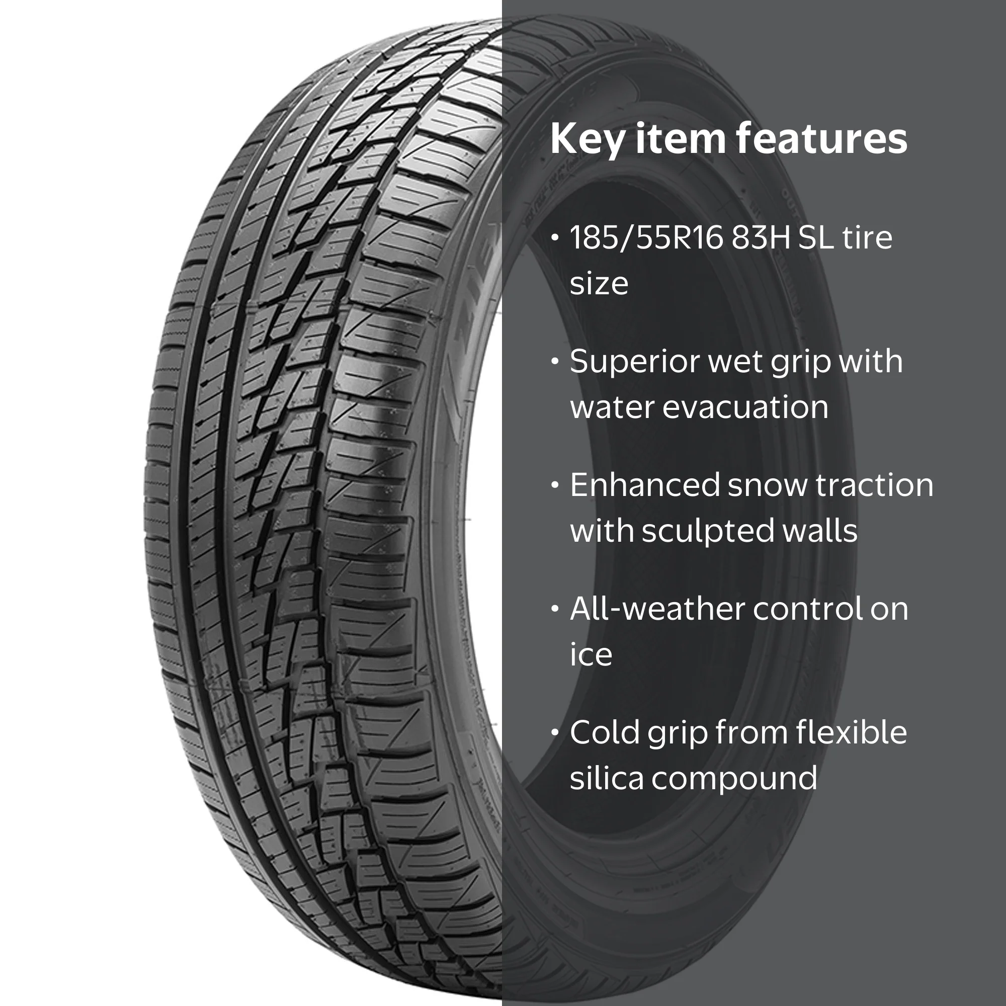 Free Shipping! Falken Ziex ZE950 A/S 185/55R16 83H All-Season